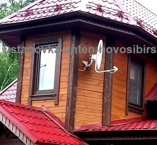 Купить и установить антенну на дачу Спутниковая антенна на даче