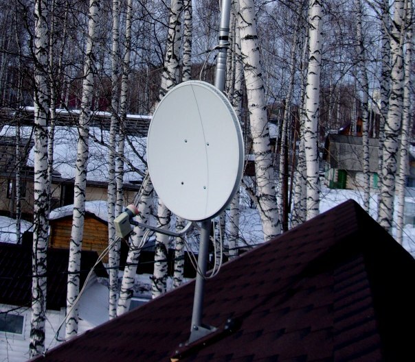 Установка антенн на дачу в Красообске